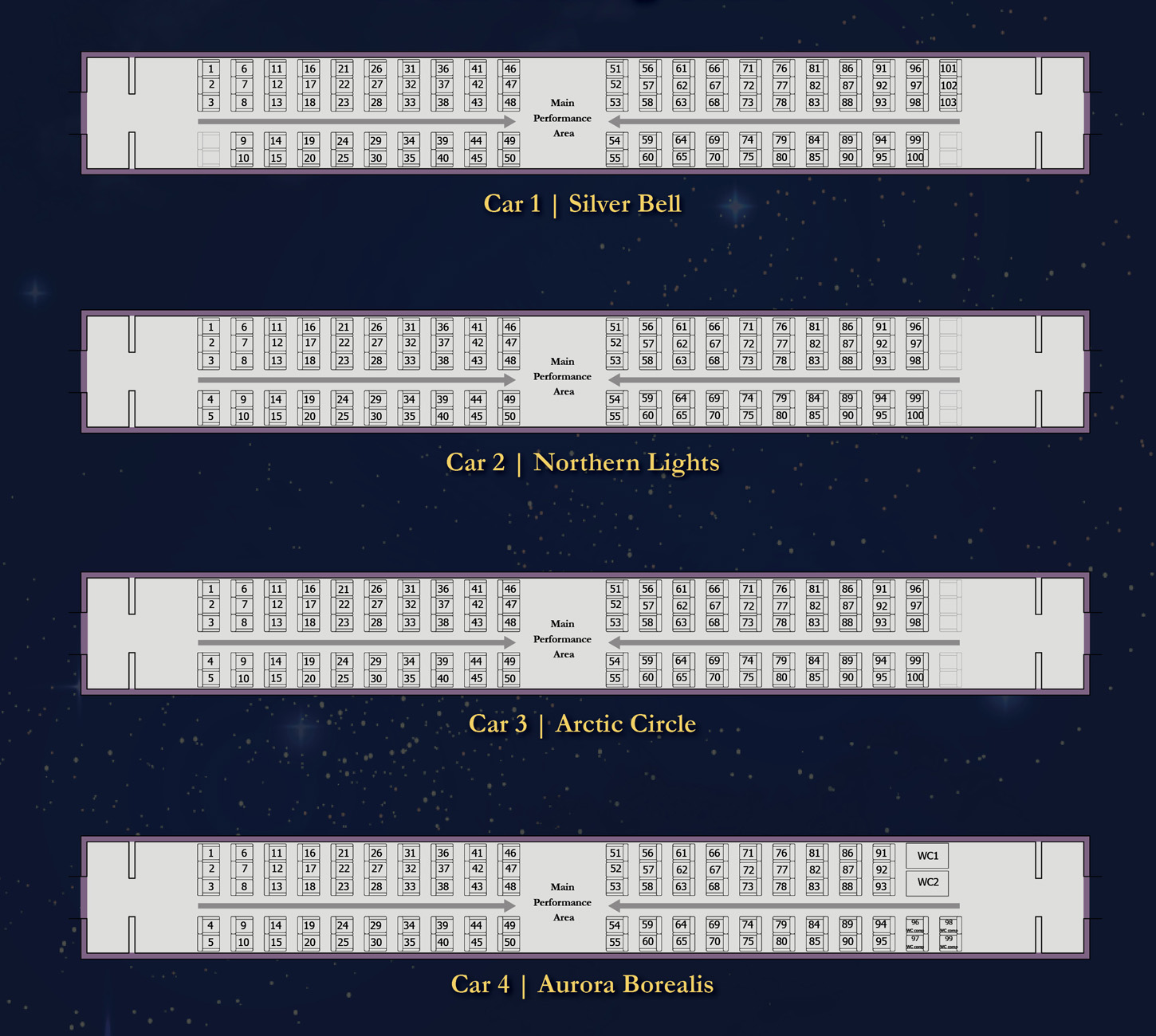 Polar Express French Seating Chart